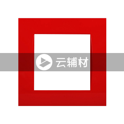 AU61153-CR 53x53边框,红色覆膜