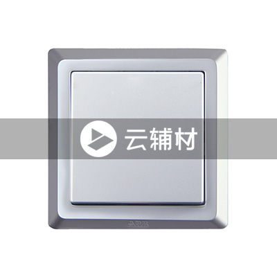 AE101-S 一位单控开关（银色） 10AX