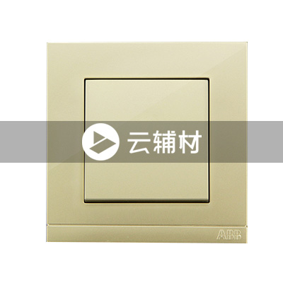 AG10153-PGPG 一位单控开关10AX,珍珠金