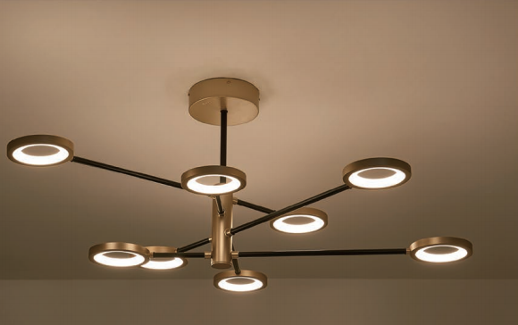 欧普多次元吊灯 61W 4000K 1200*470 装200mm长吊杆