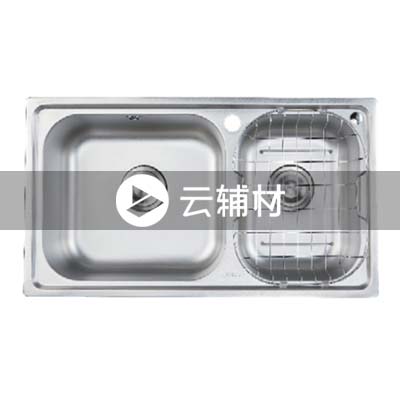 [7050100063]九牧不锈钢双槽06108-8Z-1（双槽）