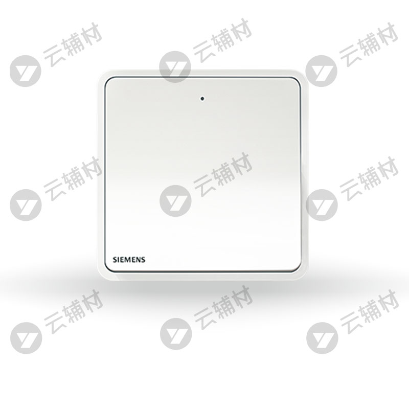 西门子睿绎辰曦白16AX一位单控开关带LED指示