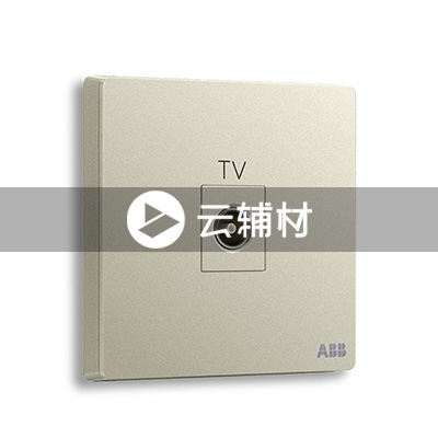 AF304-CS一位带分支电视插座