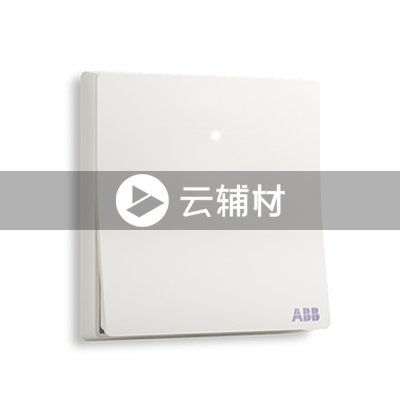AF181一位单控带灯开关 16AX